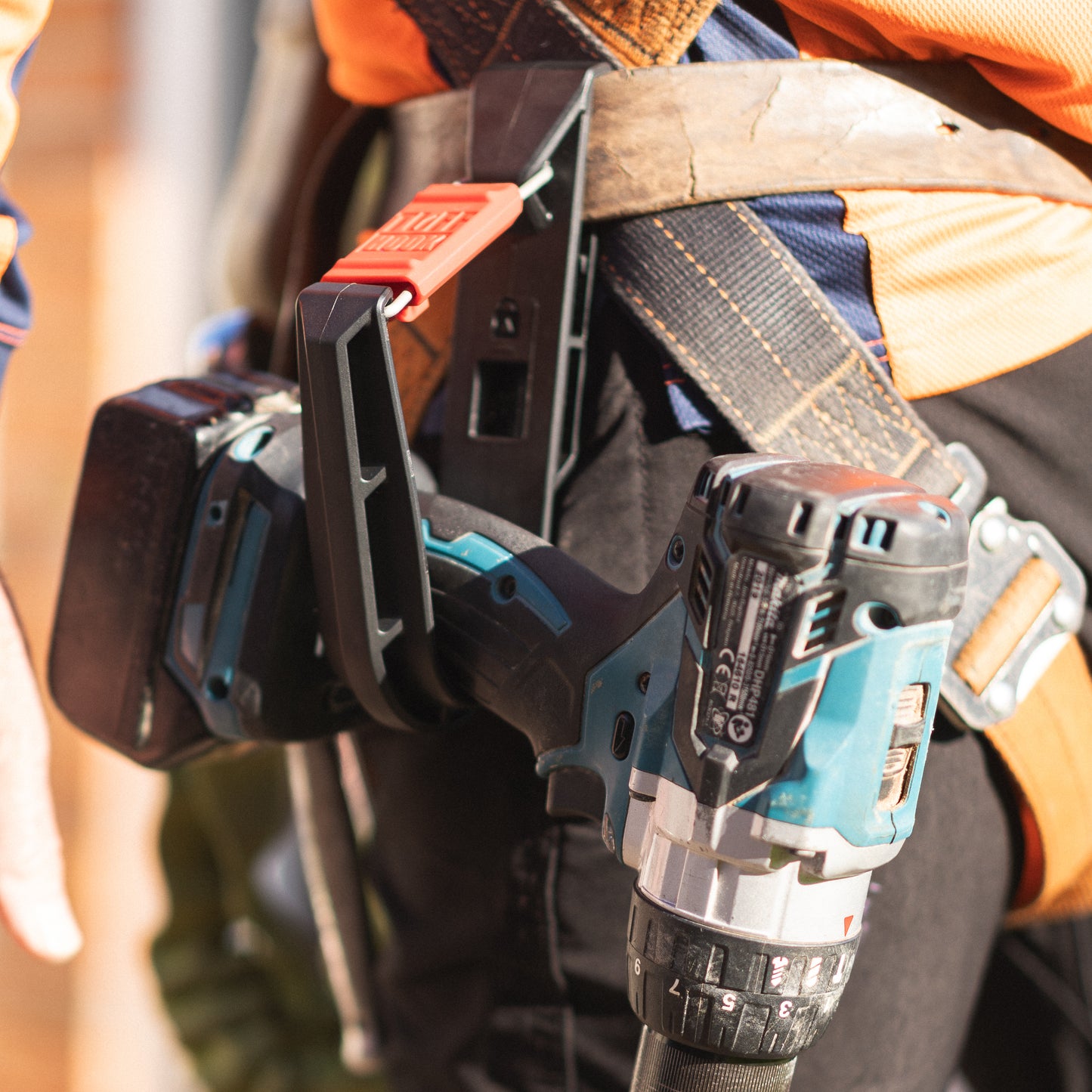 Tuff Hook™ | The Heavy-Duty Drill Hook Holster for Scaffolders