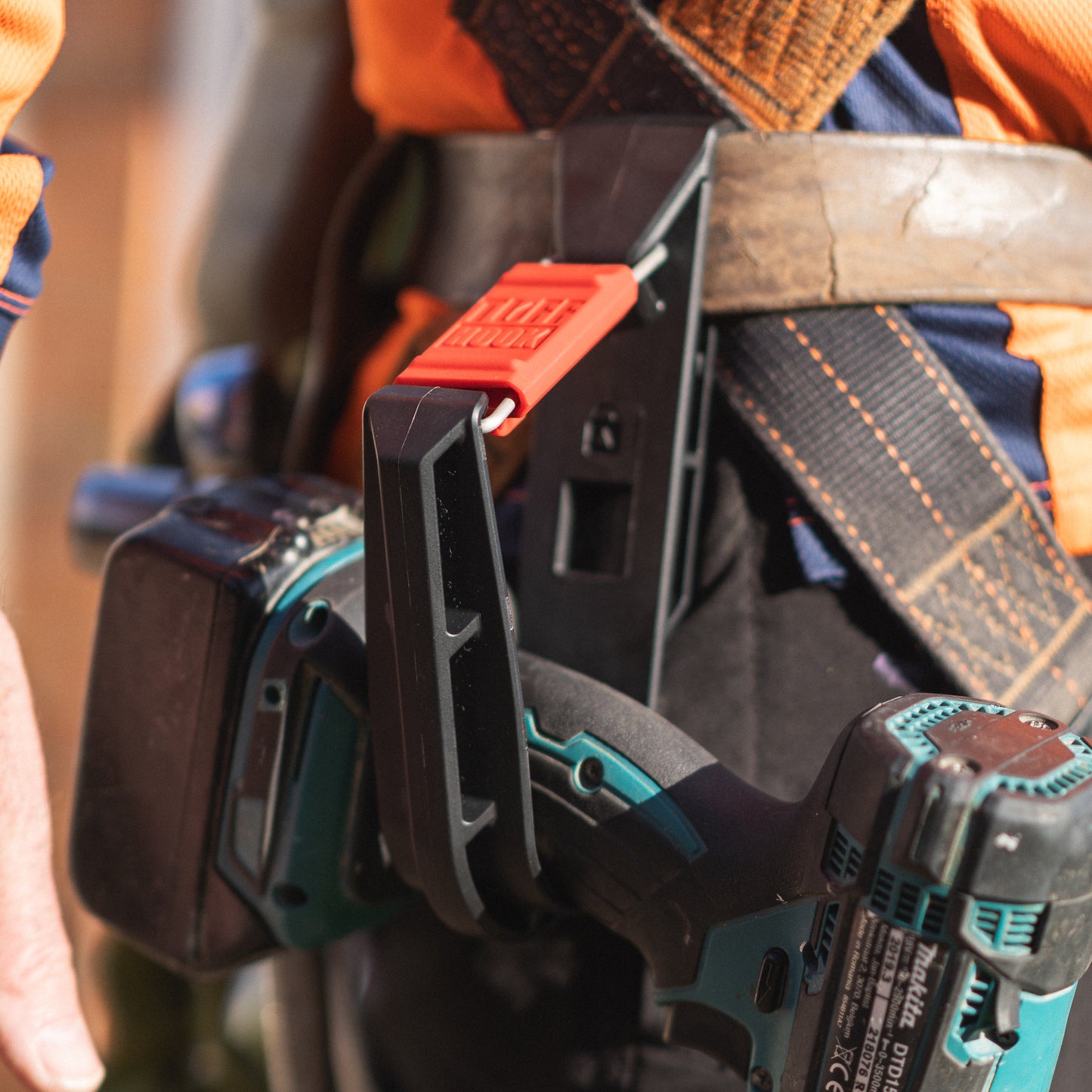 Tuff Hook™ | The Heavy-Duty Drill Hook Holster for Scaffolders